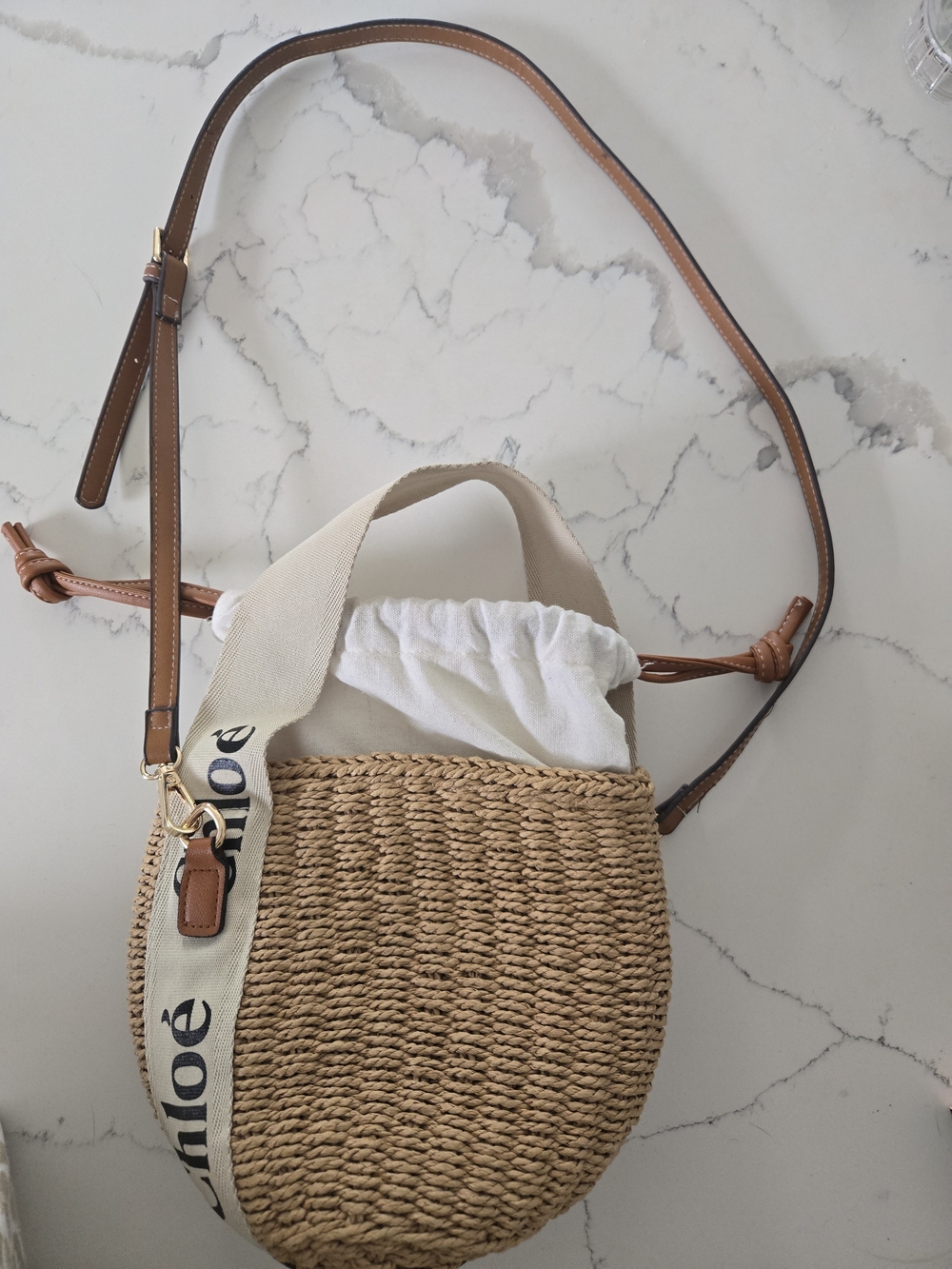 Chloé Woody Small Basket Bag